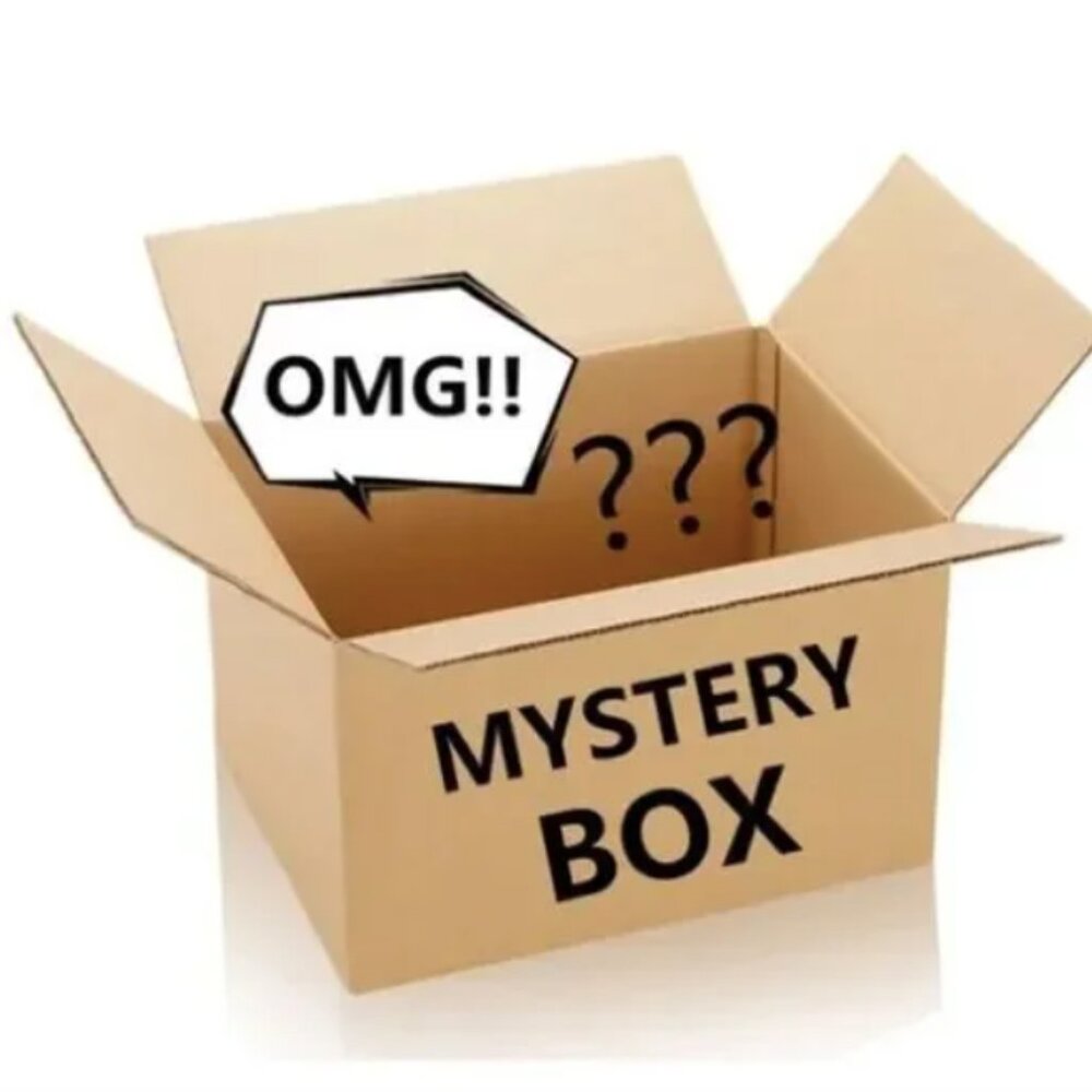 COMPLETELY RANDOM MYSTERY BOX OF LITERALLY ANYTHING (12+ ITEMS)